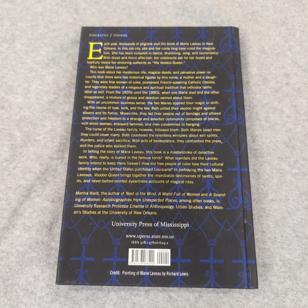 Voodoo Queen The Spirited Lives of Marie Laveau Martha Ward Paperback 2004 - Picture 2 of 5